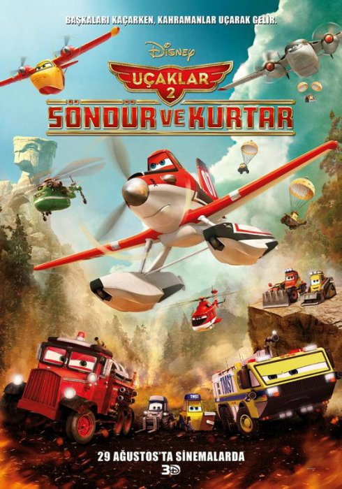 Planes: Fire & Rescue izle